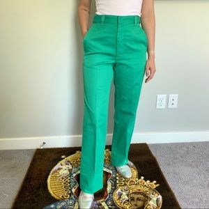 Vintage Green Wrangler Pants